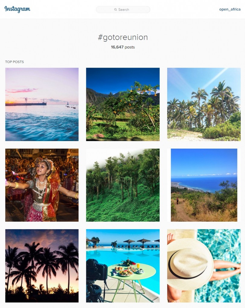 #GoToReunion Instagram